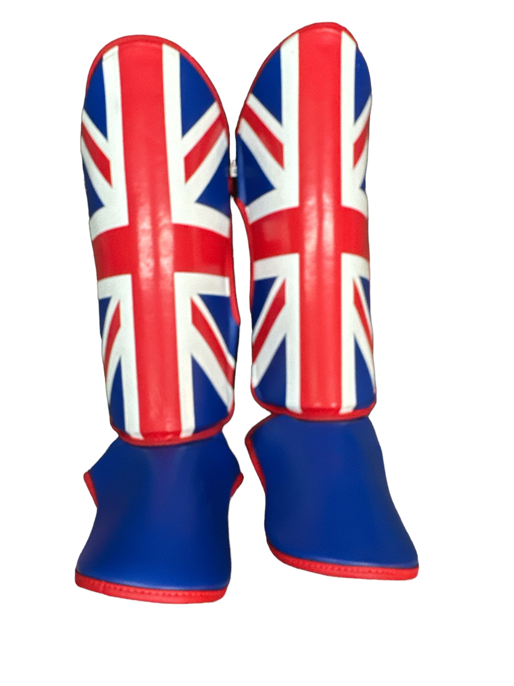 British Vlag Edition Fairtex Model Scheenbeschermer Maat L/XL